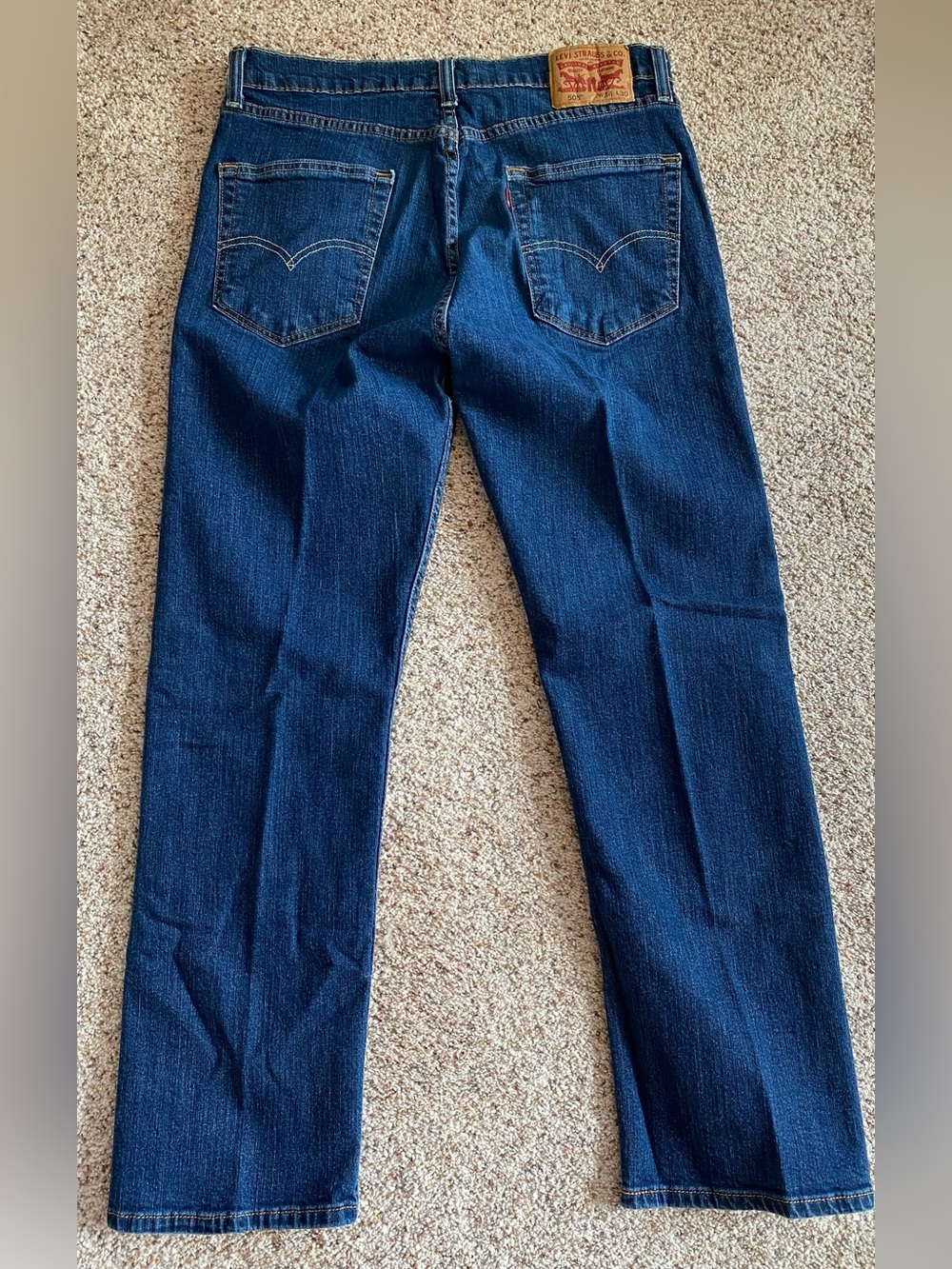 Men’s Levi’s 505 Dark Wash Jeans